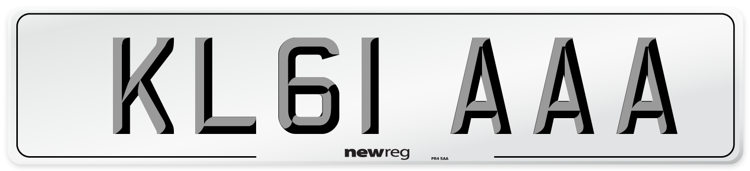 KL61 AAA Number Plate from New Reg